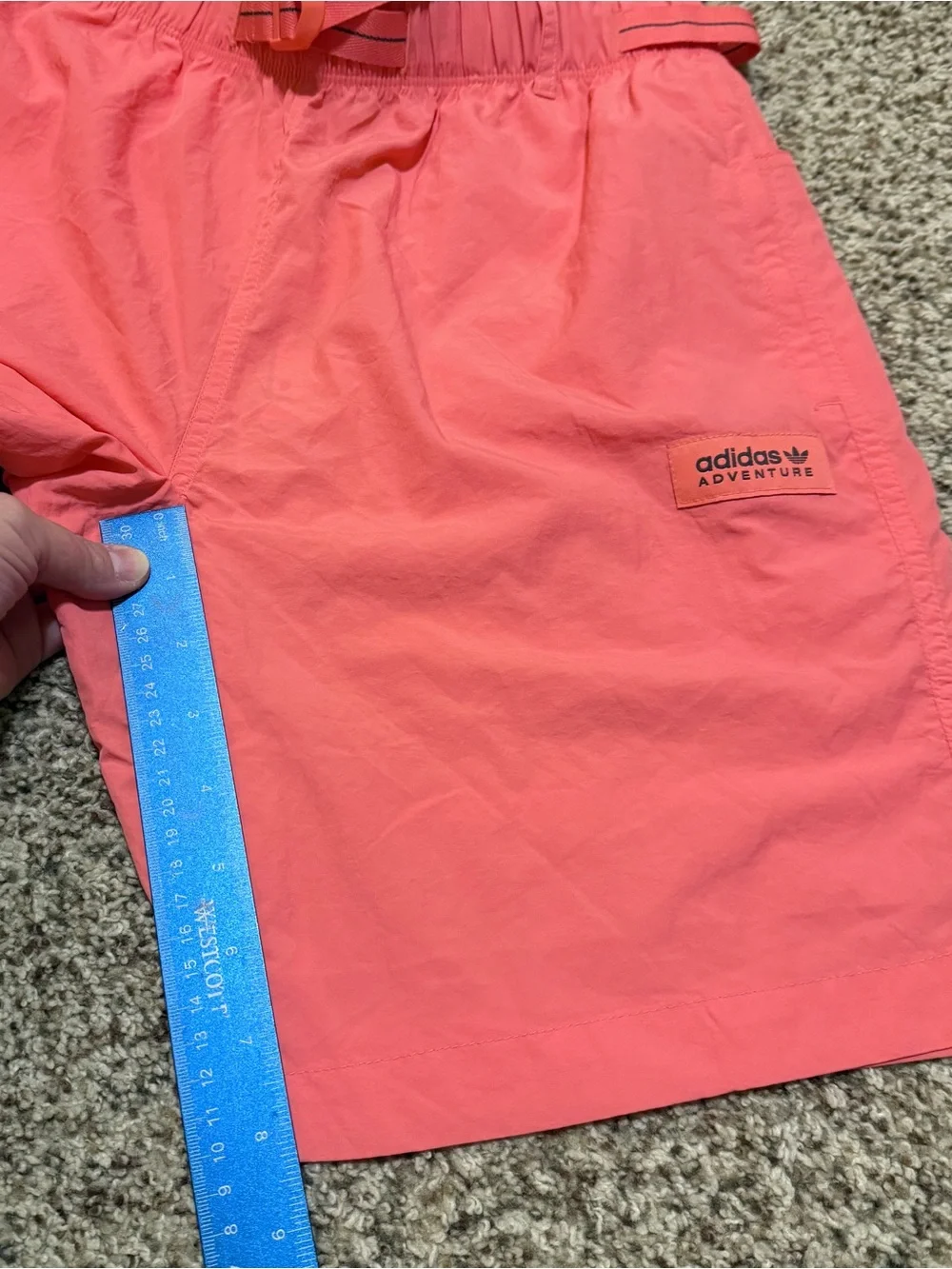 Adidas Adventure Cargo Short in Semi Turbo Mens S NWT